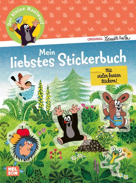 Der kleine Maulwurf: Mein liebstes Stickerbuch, Buch