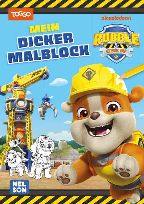 Rubble & Crew: Mein dicker Malblock, Buch