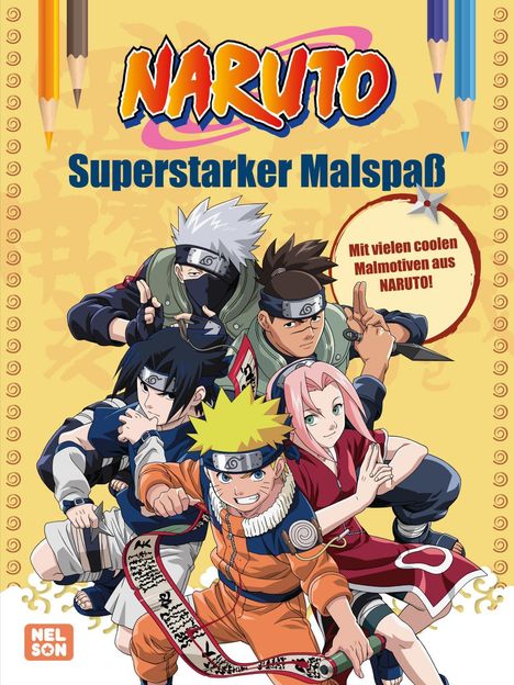 Naruto: Superstarker Malspaß, Buch
