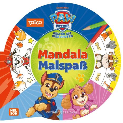PAW Patrol Mitmachbuch: Mandala-Malspaß, Buch
