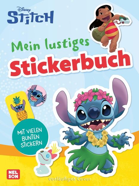Disney: Stitch: Mein lustiges Stickerbuch, Buch