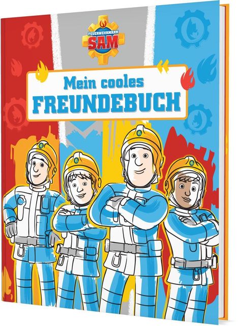 Feuerwehrmann Sam: Mein cooles Freundebuch, Buch