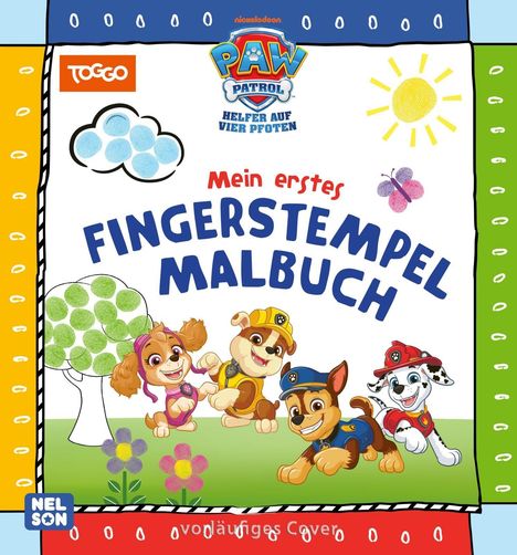 PAW Patrol Kindergartenheft: Mein erstes Fingerstempel-Malbuch, Buch