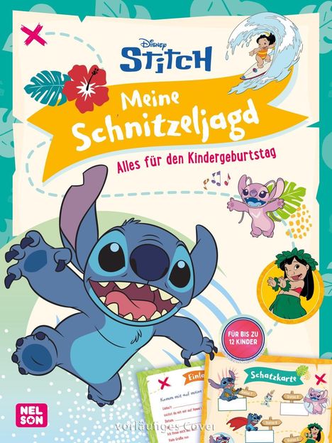 Disney Kreative Beschäftigung: Stitch: Meine Schnitzeljagd, Buch