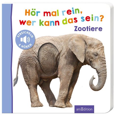 Hör mal rein, wer kann das sein? - Zootiere, Buch