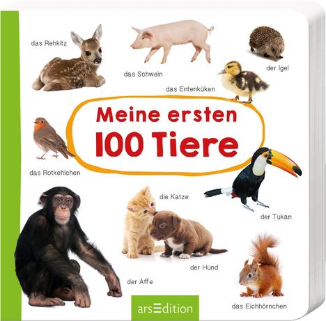 Meine ersten 100 Tiere, Buch
