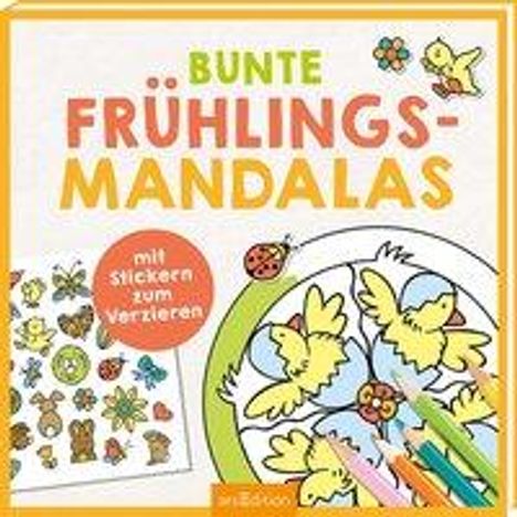 Bunte Frühlings-Mandalas, Buch