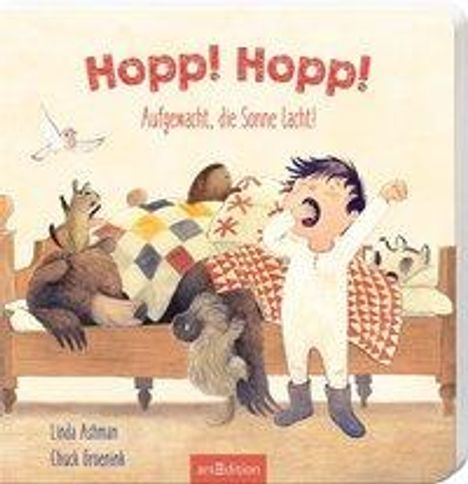 Linda Ashman: Ashman, L: Hopp! Hopp! Aufgewacht, die Sonne lacht!, Buch