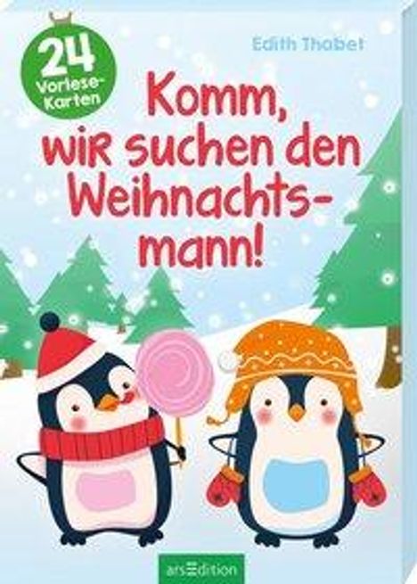 Edith Thabet: Komm, wir suchen den Weihnachtsmann!, Buch
