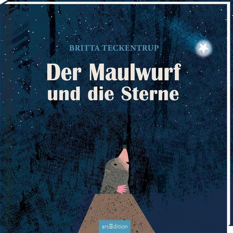 Britta Teckentrup: Der Maulwurf und die Sterne, Buch