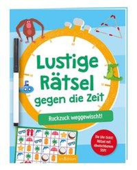 Lustige Rätsel gegen die Zeit, Buch