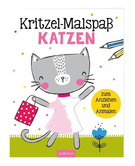 Elizabeth Golding: Kritzel-Malspaß Katzen, Buch