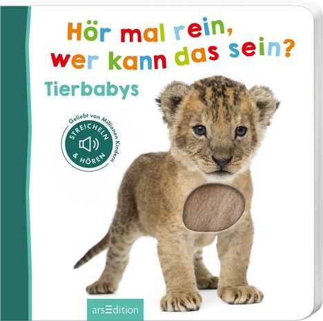 Hör mal rein, wer kann das sein? - Tierbabys, Buch