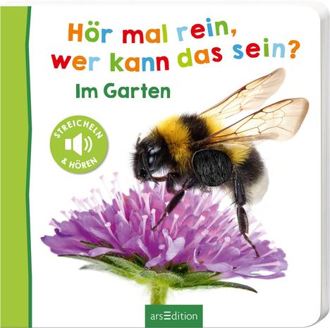 Hör mal rein, wer kann das sein? - Im Garten, Buch