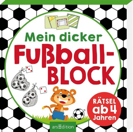 Mein dicker Fußballblock, Buch