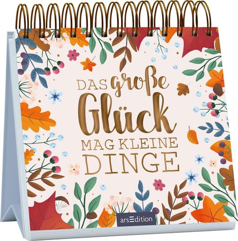 Das große Glück mag kleine Dinge, Buch