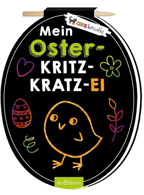 Mein Oster-Kritzkratz-Ei, Buch