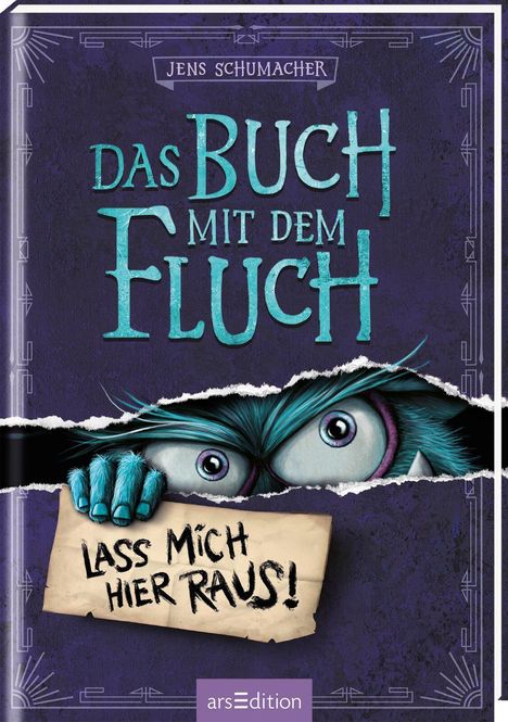Jens Schumacher (geb. 1974): Das Buch mit dem Fluch - Lass mich hier raus! (Das Buch mit dem Fluch 1), Buch