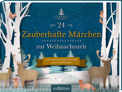 24 Zauberhafte Märchen zur Weihnachtszeit, Buch
