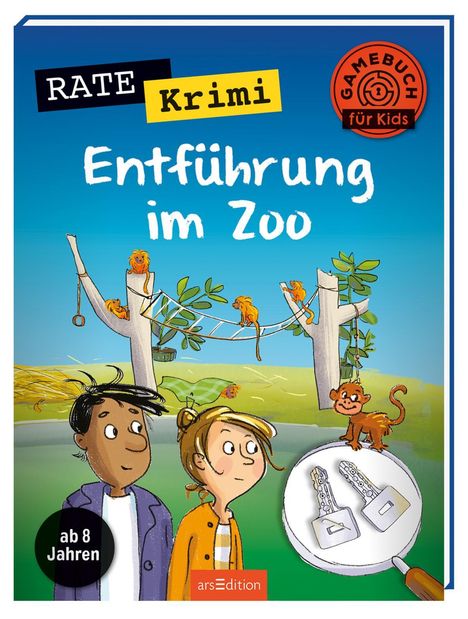 Ute Löwenberg: Rate-Krimi - Entführung im Zoo, Buch