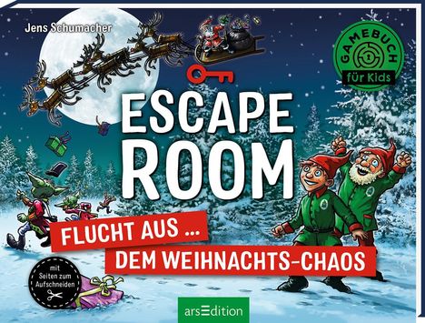 Jens Schumacher (geb. 1974): Schumacher, J: Escape Room - Flucht aus dem Weihnachts-Chaos, Buch