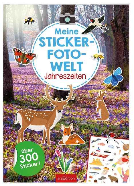 Meine Sticker-Fotowelt - Jahreszeiten, Buch