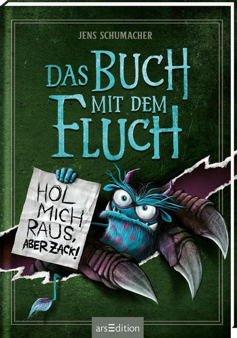 Jens Schumacher (geb. 1974): Das Buch mit dem Fluch - Hol mich raus, aber zack! (Das Buch mit dem Fluch 2), Buch