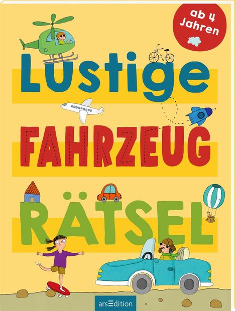 Lustige Fahrzeug-Rätsel, Buch