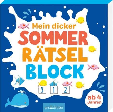 Mein dicker Sommer-Rätselblock, Buch