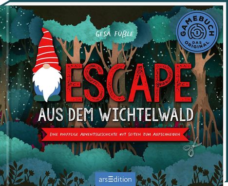 Gesa Louise Füßle: Escape aus dem Wichtelwald, Buch