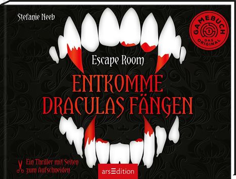 Stefanie Neeb: Escape Room: Entkomme Draculas Fängen, Buch