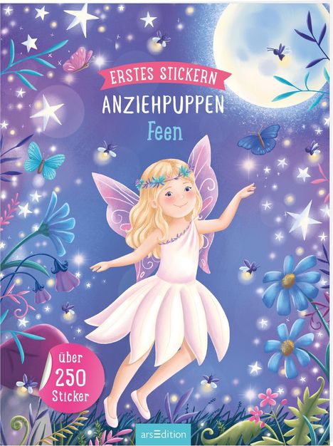 Erstes Stickern Anziehpuppen - Feen, Buch