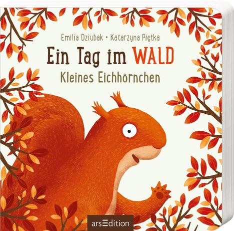 Ein Tag im Wald: Kleines Eichhörnchen, Buch