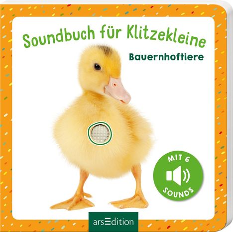 Soundbuch für Klitzekleine - Bauernhoftiere, Buch