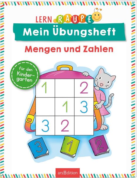 Lernraupe - Mein Übungsheft - Mengen und Zahlen, Buch