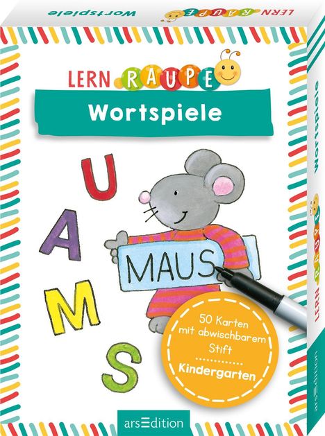 Lernraupe - Wortspiele, Buch