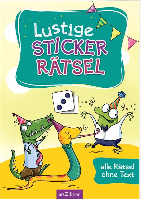 Lustige Sticker-Rätsel, Buch