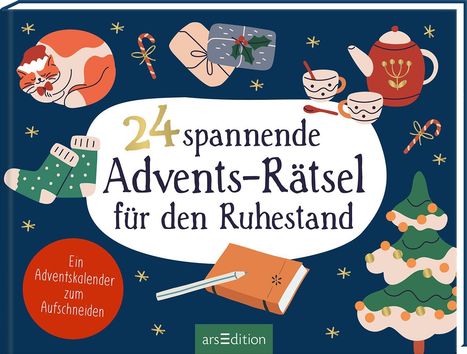 24 spannende Advents-Rätsel für den Ruhestand, Buch