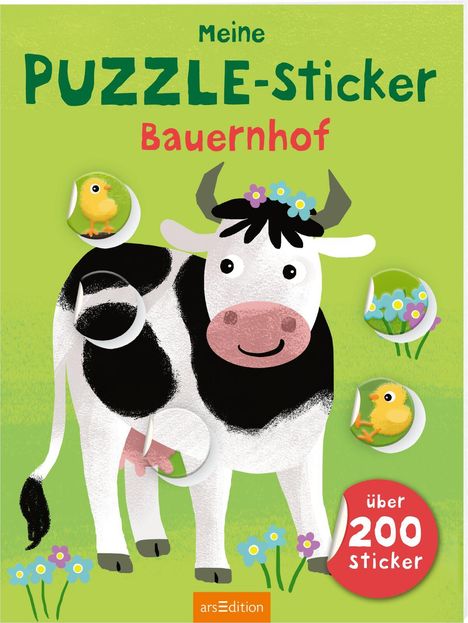 Meine Puzzle-Sticker - Bauernhof, Buch