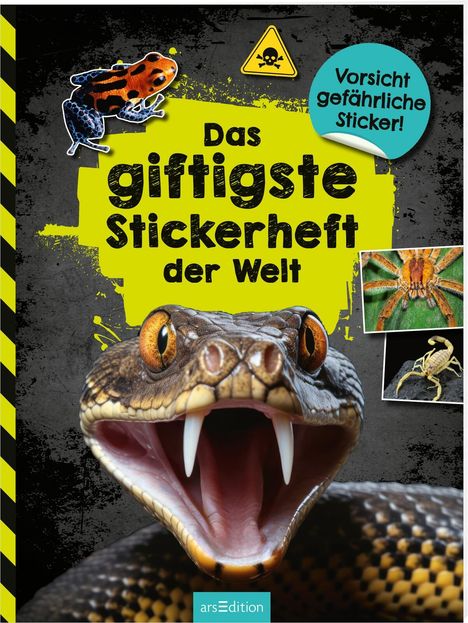 Das giftigste Stickerheft der Welt, Buch