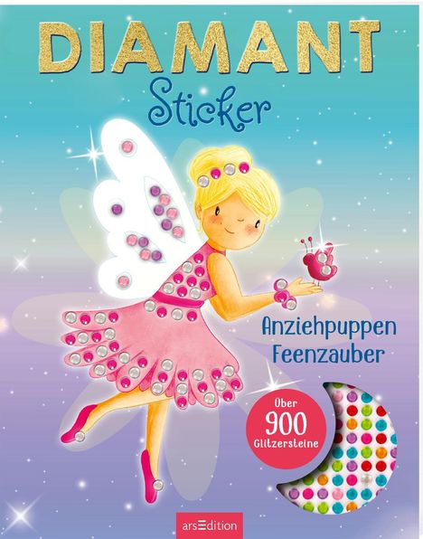 Diamantsticker Anziehpuppen - Feenzauber, Buch