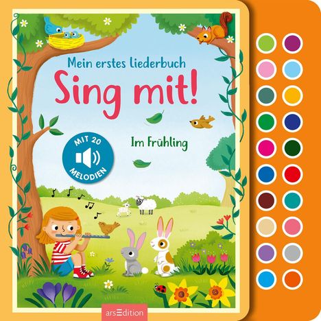 Sing mit! Im Frühling, Buch