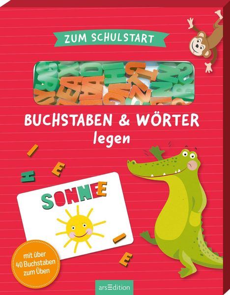 Zum Schulstart - Buchstaben &amp; Wörter legen, Buch