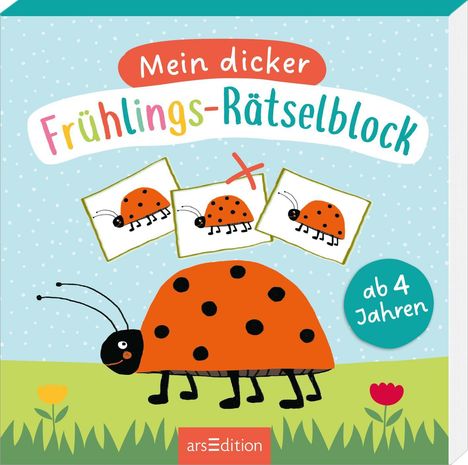 Mein dicker Frühlings-Rätselblock, Buch