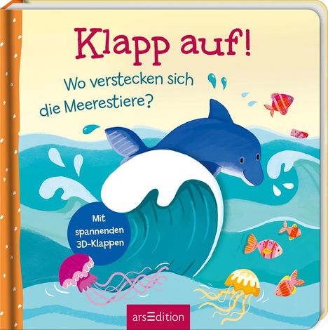 Nicola Anker: Klapp auf! Wo verstecken sich die Meerestiere?, Buch