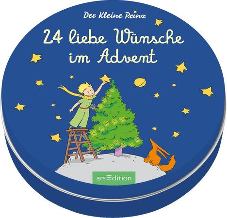 Adventskalender in der Dose. Der Kleine Prinz. 24 liebe Wünsche im Advent, Buch