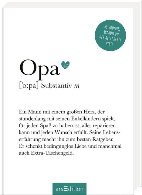 Opa (Substantiv, m), Buch