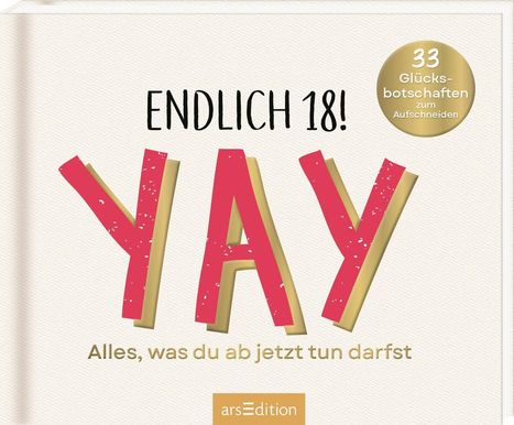 Paulus Vennebusch: Endlich 18! Yay!, Buch