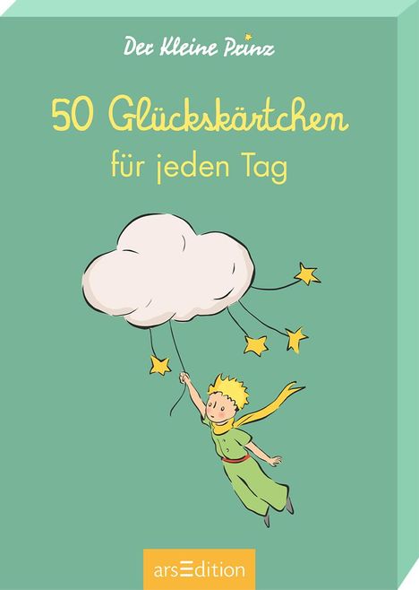 Der Kleine Prinz. 50 Glückskärtchen für jeden Tag, Buch