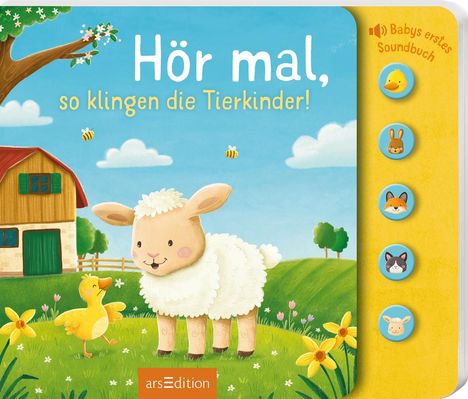 Hör mal, so klingen die Tierkinder!, Buch